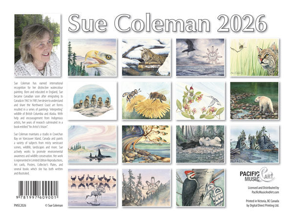 Calendar 2026 by Sue Coleman