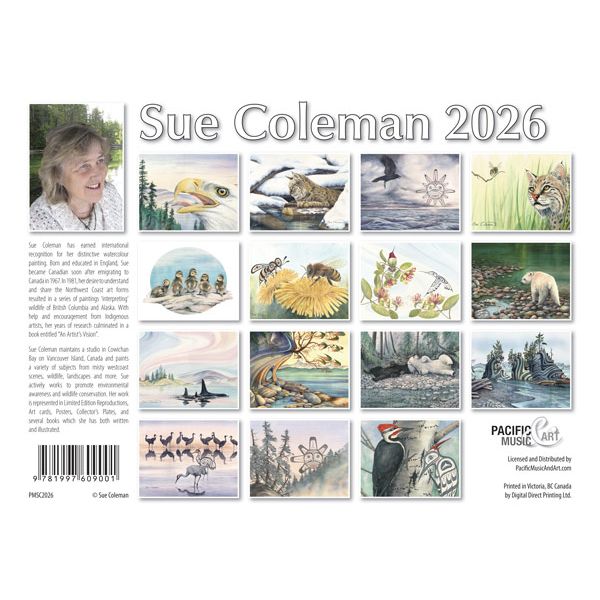Calendar 2026 by Sue Coleman