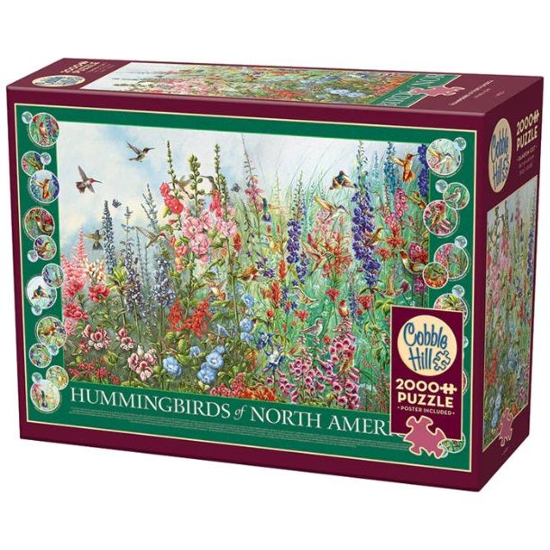 Hummingbirds 2,000 Piece Puzzle