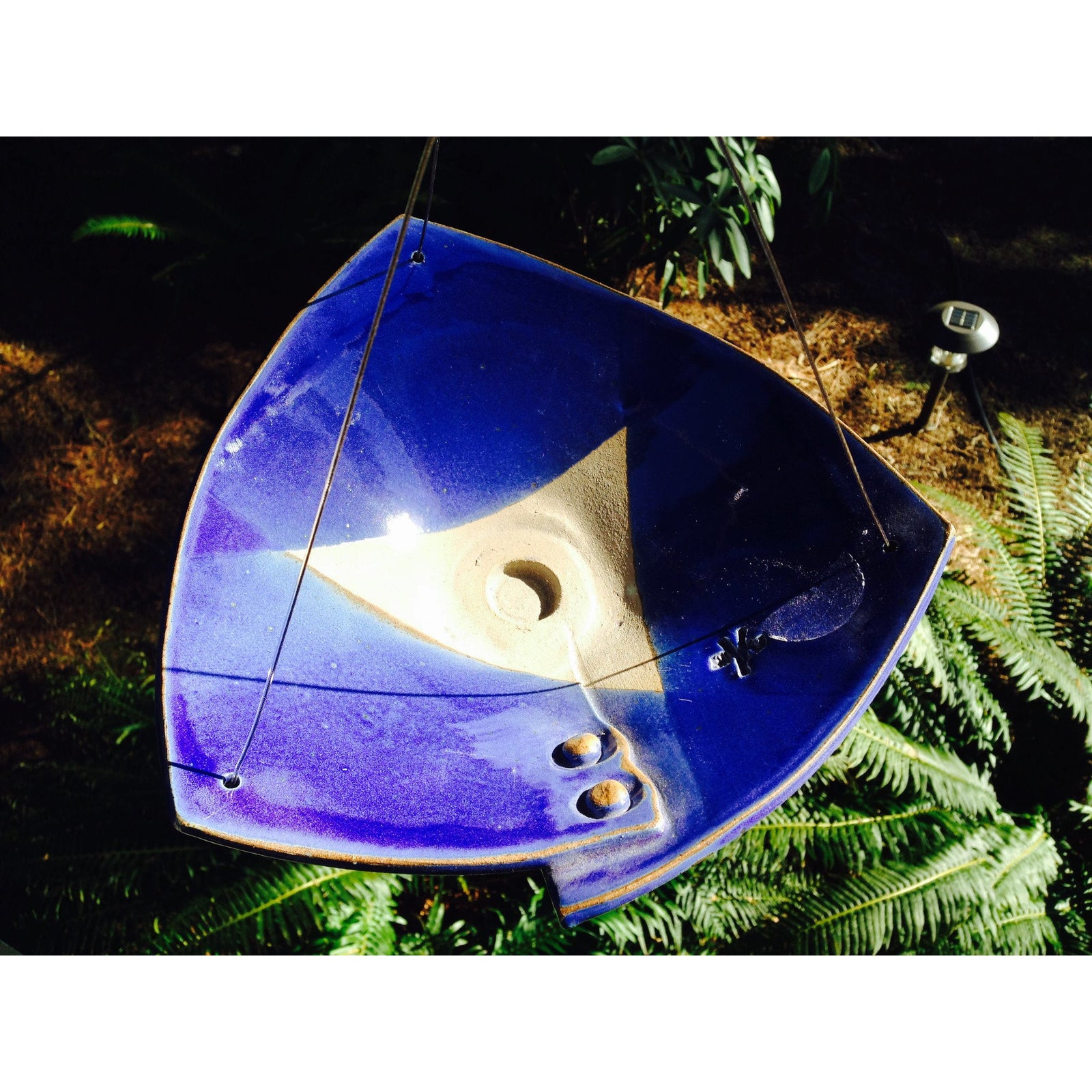 Anthony Stoneware Small Birdbath