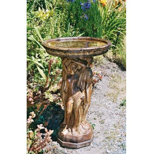 Three Graces Bird Bath from Cast Art Studios