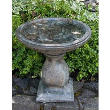 Hummingbird Bird Bath from Cast Art Studios