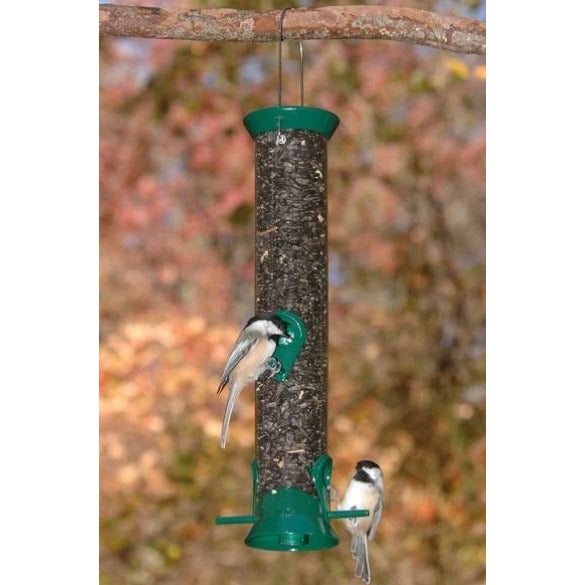 Droll Yankee 15" Four Port Tube Bird Feeder
