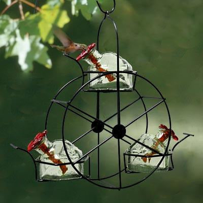 Parasol Ferris Wheel Hummingbird Feeder