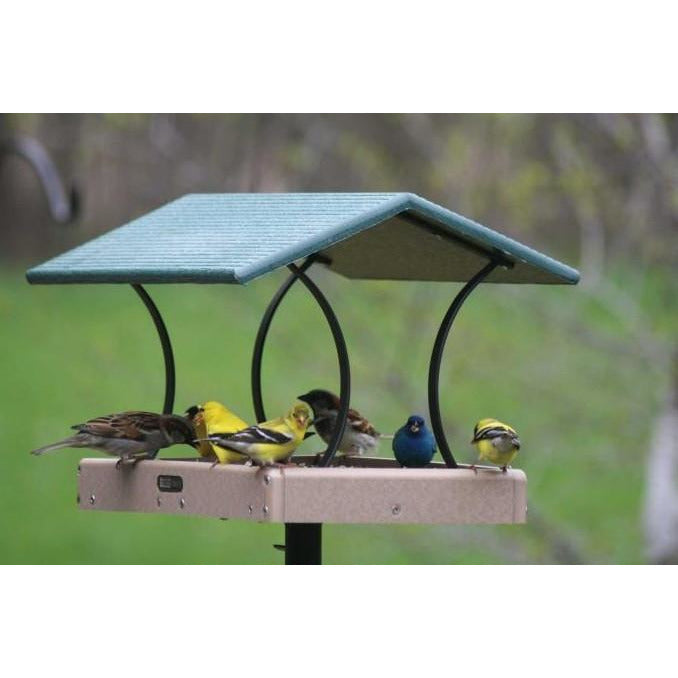 Recycled Flythru Feeder from Backyard Nature Products