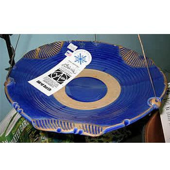 Anthony Stoneware Medium Birdbath