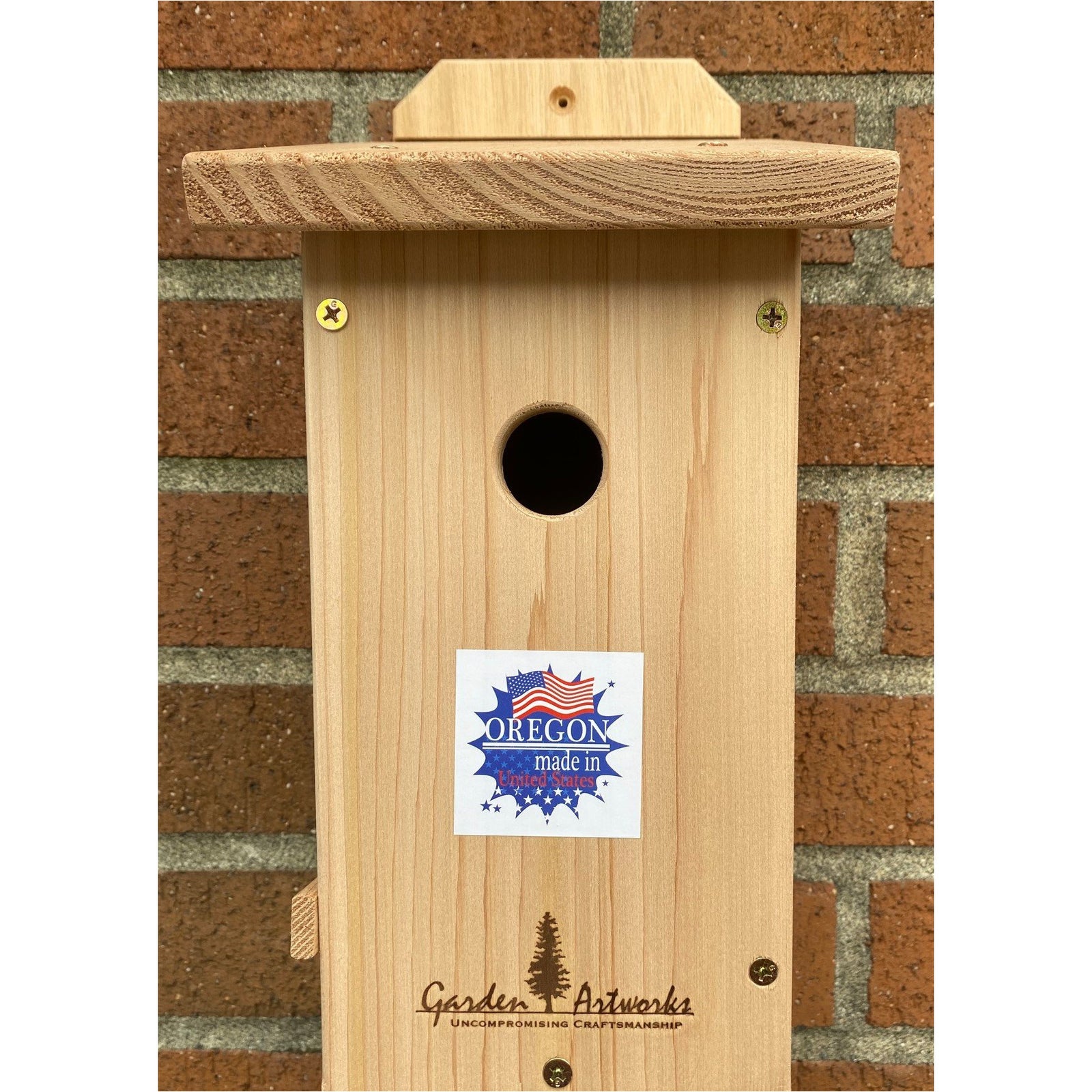 Garden Artworks Chickadee Bird House