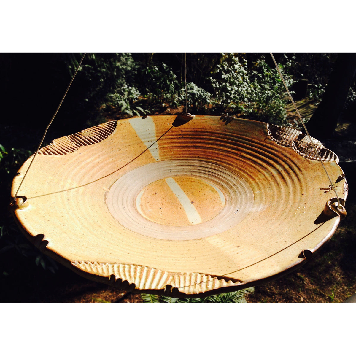 Anthony Stoneware Large Birdbath