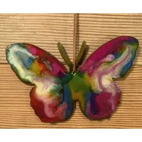 Butterfly Ornament from Bear Hill Studios