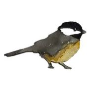 Chickadee Ornament from Bear Hill Studios