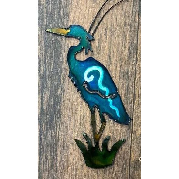 Great Blue Heron Ornament from Bear Hill Studios