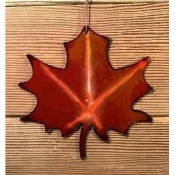 Maple Leaf Ornament from Bear Hill Studios