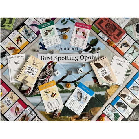 Image of Bird Spotting Opoly Board Game by MasterPieces