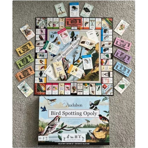Image of Bird Spotting Opoly Board Game by MasterPieces
