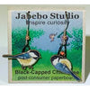 Jabebo Black-Capped Chickadee Earrings