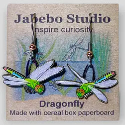 Jabebo Dragonfly Earrings