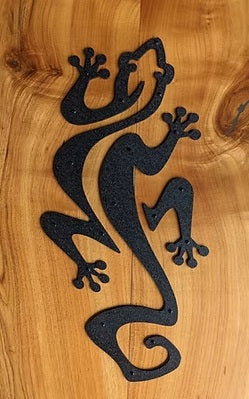 West Coast Fence Art - Gecko