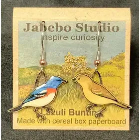 Jabebo Lazuli Bunting Earrings