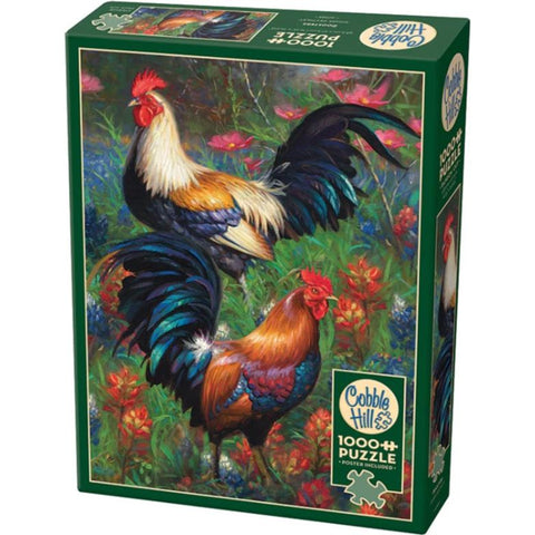 Roosters 1,000 Piece Puzzle