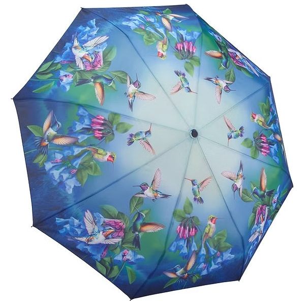 Umbrella Bluebell Hummingbird by Galleria