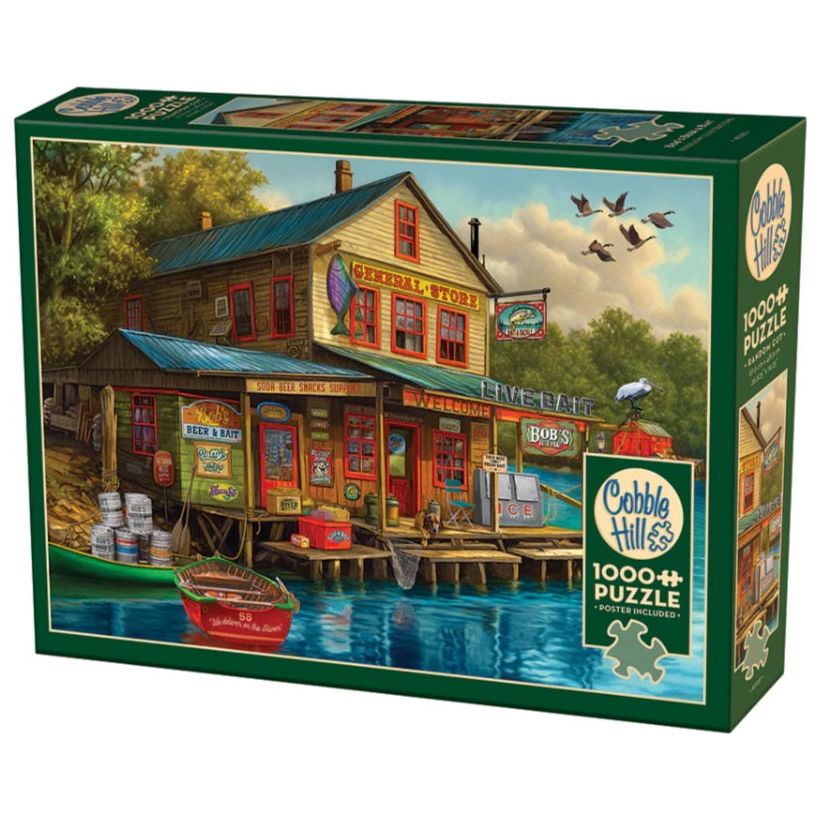 Bob's Beer & Bait 1,000 Piece Puzzle