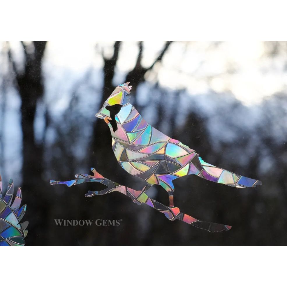 Cardinals Window Gems Decals-Set of 7 Decals