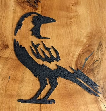 West Coast Fence Art - Crow