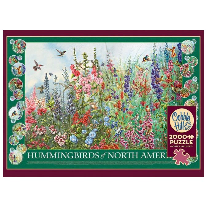 Hummingbirds 2,000 Piece Puzzle