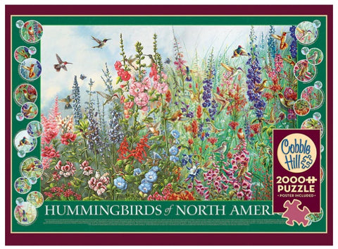 Image of Hummingbirds 2,000 Piece Puzzle