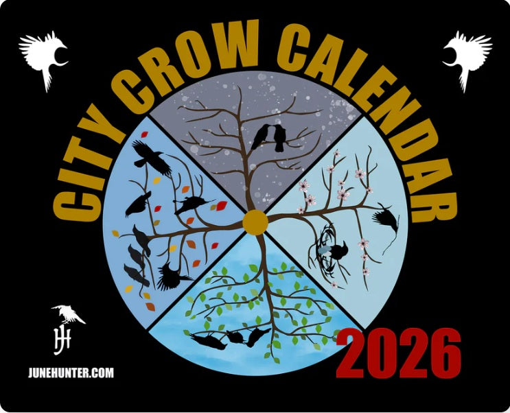 City Crows Calendar 2026 by June Hunter
