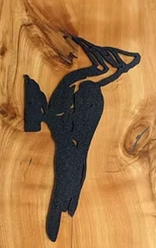 West Coast Fence Art - Pileated Woodpecker