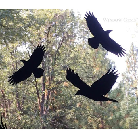 Image of Raven Window Gems Decals-Set of 7 Decals