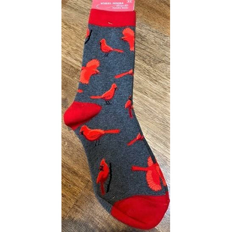 Cardinal Socks from Wheelhouse