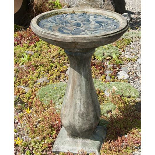 Hummingbird Bird Bath from Cast Art Studios