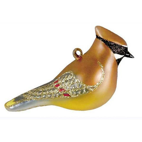 Cedar Waxwing Ornament from Cobane