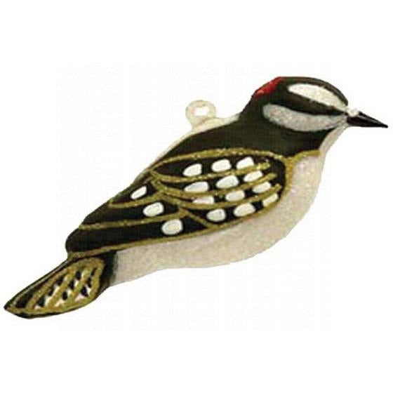 Downy Woodpecker Ornament from Cobane