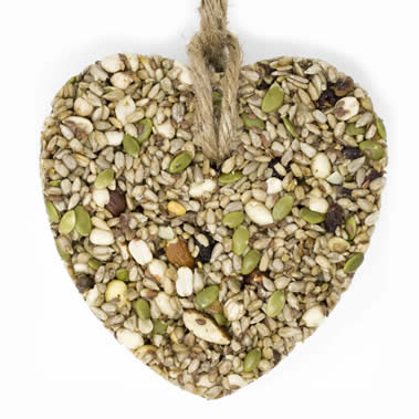 Image of Hand-Pressed Seed Blends-Heart