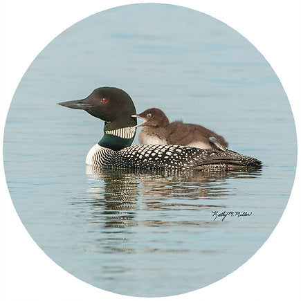 Andreas Silicone Trivet - Loon and Baby