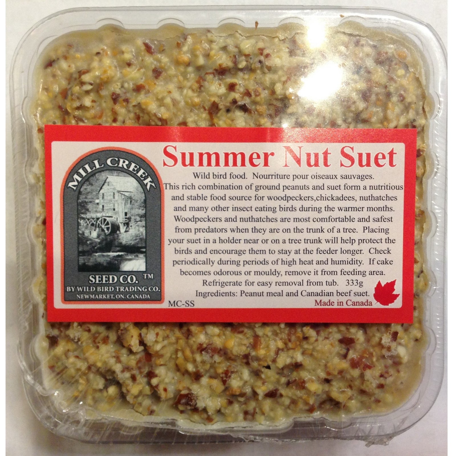 Mill Creek Summer Nut Suet
