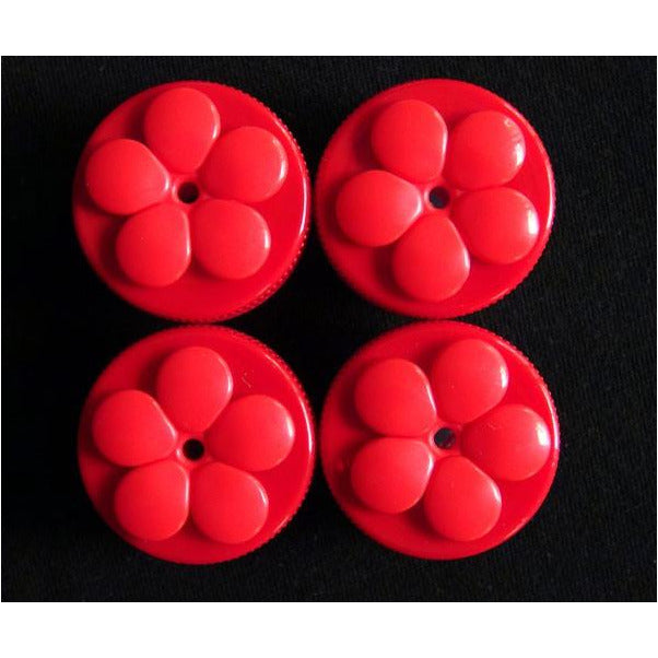 Nectar Dots Hand-Held Hummingbird Feeders Red-2 units