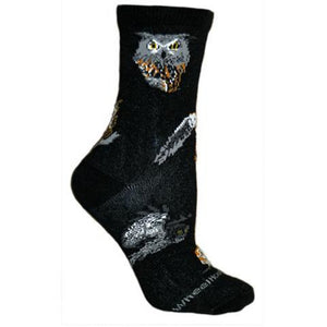 Owl Head Socks from Wheelhouse