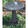 TDI  Cool Gray Clay Fibre Bird Bath