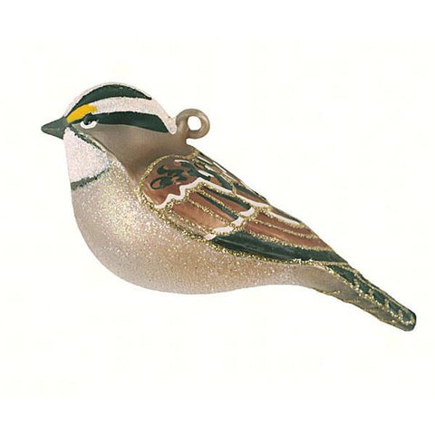 White-Throated Sparrow Ornament from Cobane