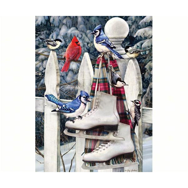 Birds With Skates 500 Piece Puzzle