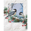 Pumpernickel Press Christmas Cards Chickadee Duo
