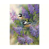 Chickadees and Lilacs 1000 Piece Puzzle