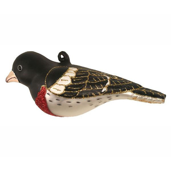 Rose-Breasted Grosbeak Ornament from Cobane