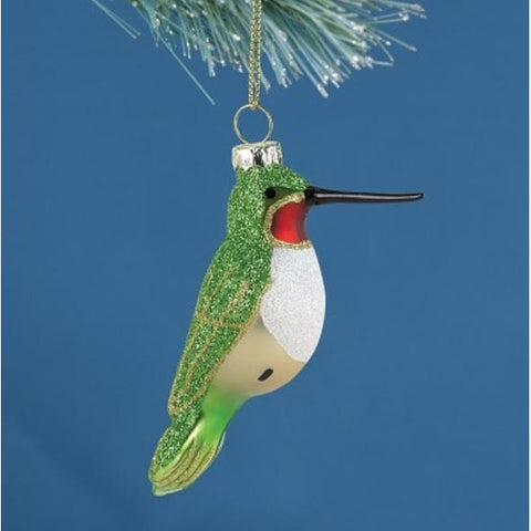 Image of Ruby-Throated Hummingbird Ornament from Cobane