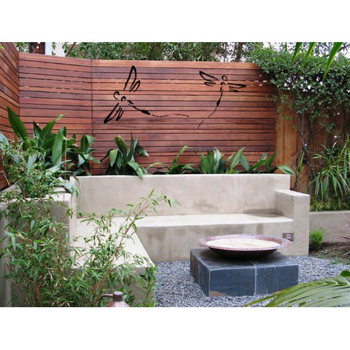 West Coast Fence Art - Dragonfly