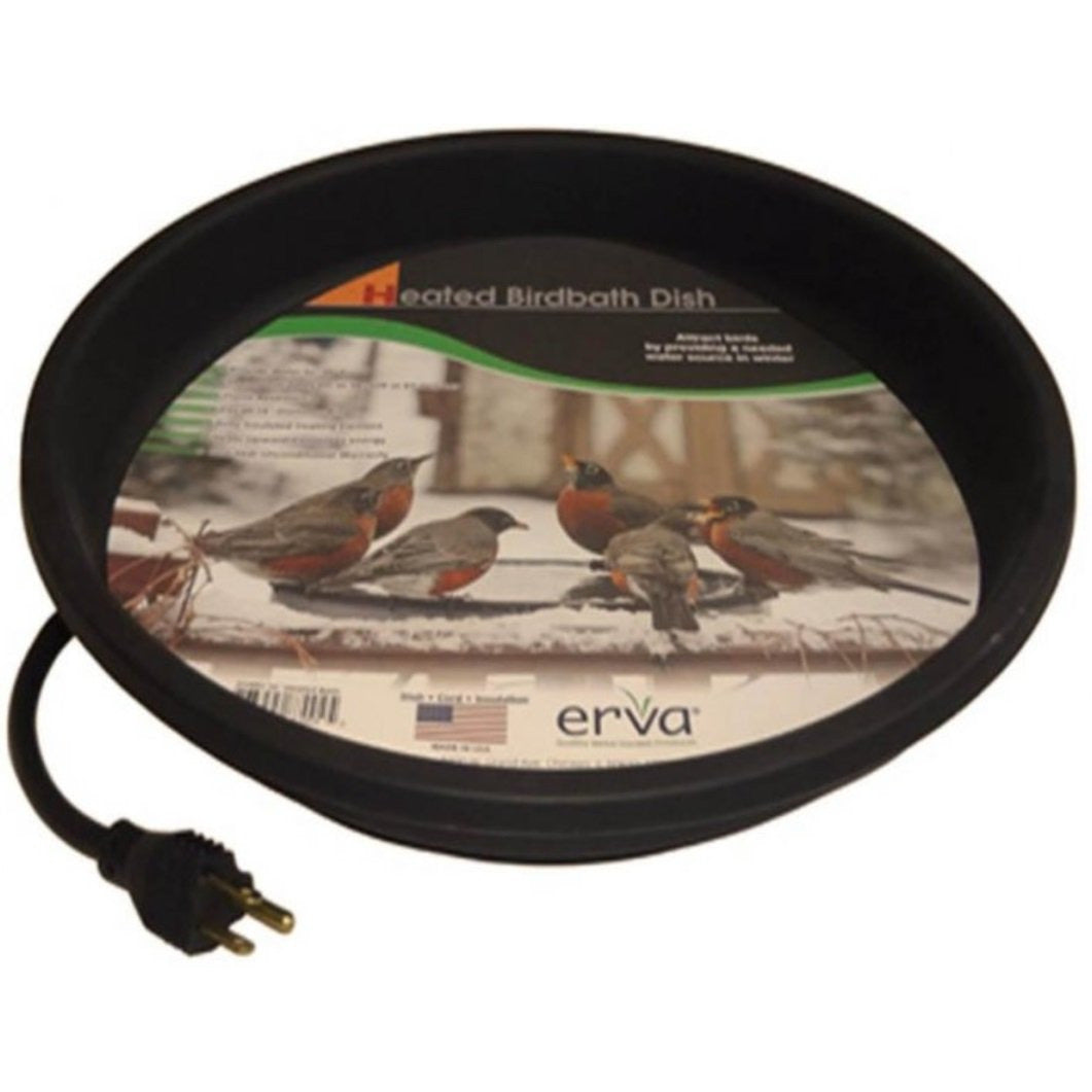 Erva Heated Bird Bath Dish